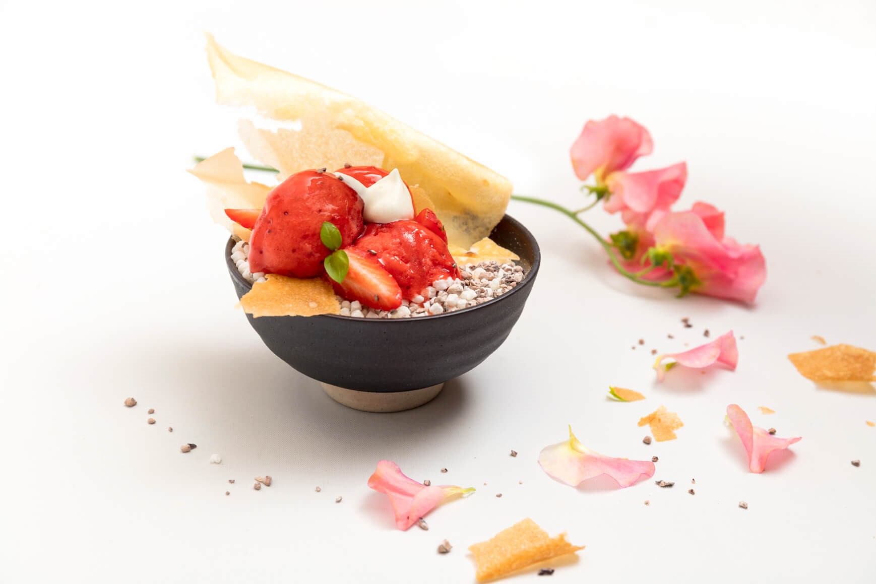 Sorbet fruits rouges