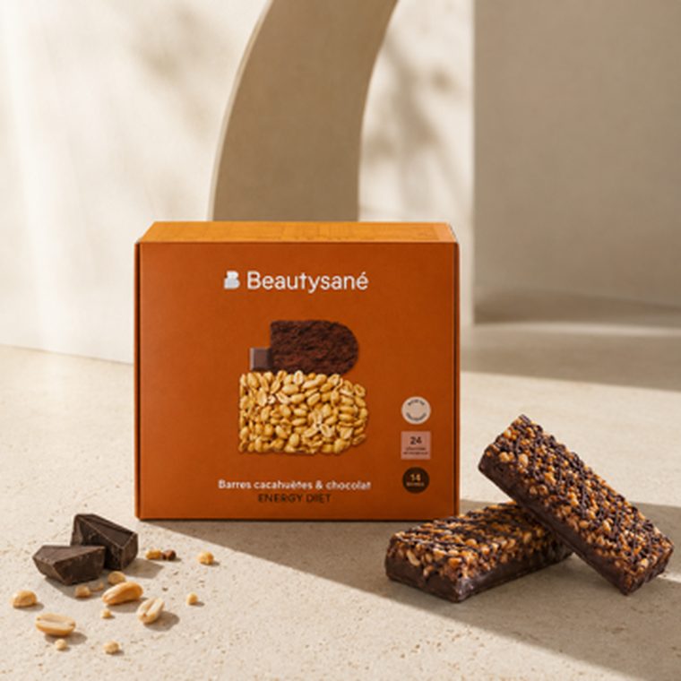 Barres repas Energy Diet cacahuètes et chocolat
