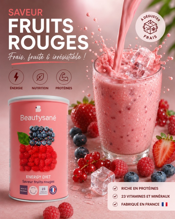 Energy Diet saveur Fruits rouges